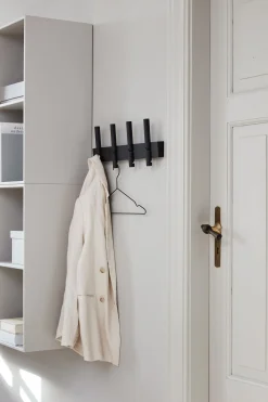 by We Do Wood - Reces Knagerække, Sort eg, 48 cm.*Roon & Rahn Best