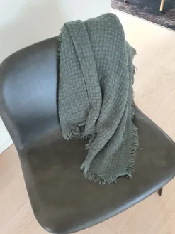 Roy Throw - plaid - Green^ Outlet