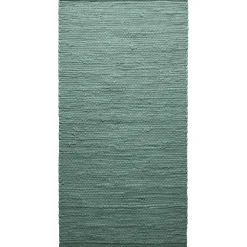 Rug Solid - Bomuldstæppe, jade - 75x200 cm.* Hot