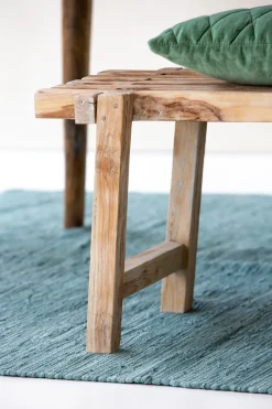 Rug Solid - Bomuldstæppe, jade - 140x200 cm.^ Hot