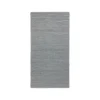 Rug Solid - Bomuldstæppe, light grey - 60x90 cm - lysegrå* Discount
