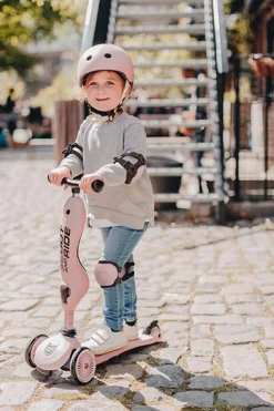 - Knæ- og albuebeskyttere - Rose/lyserød - S*Scoot and Ride Clearance