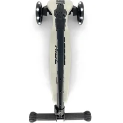 - løbehjul Highway Kick 3 - lysegrå med LED-lys i hjulene - Ash^Scoot and Ride Discount