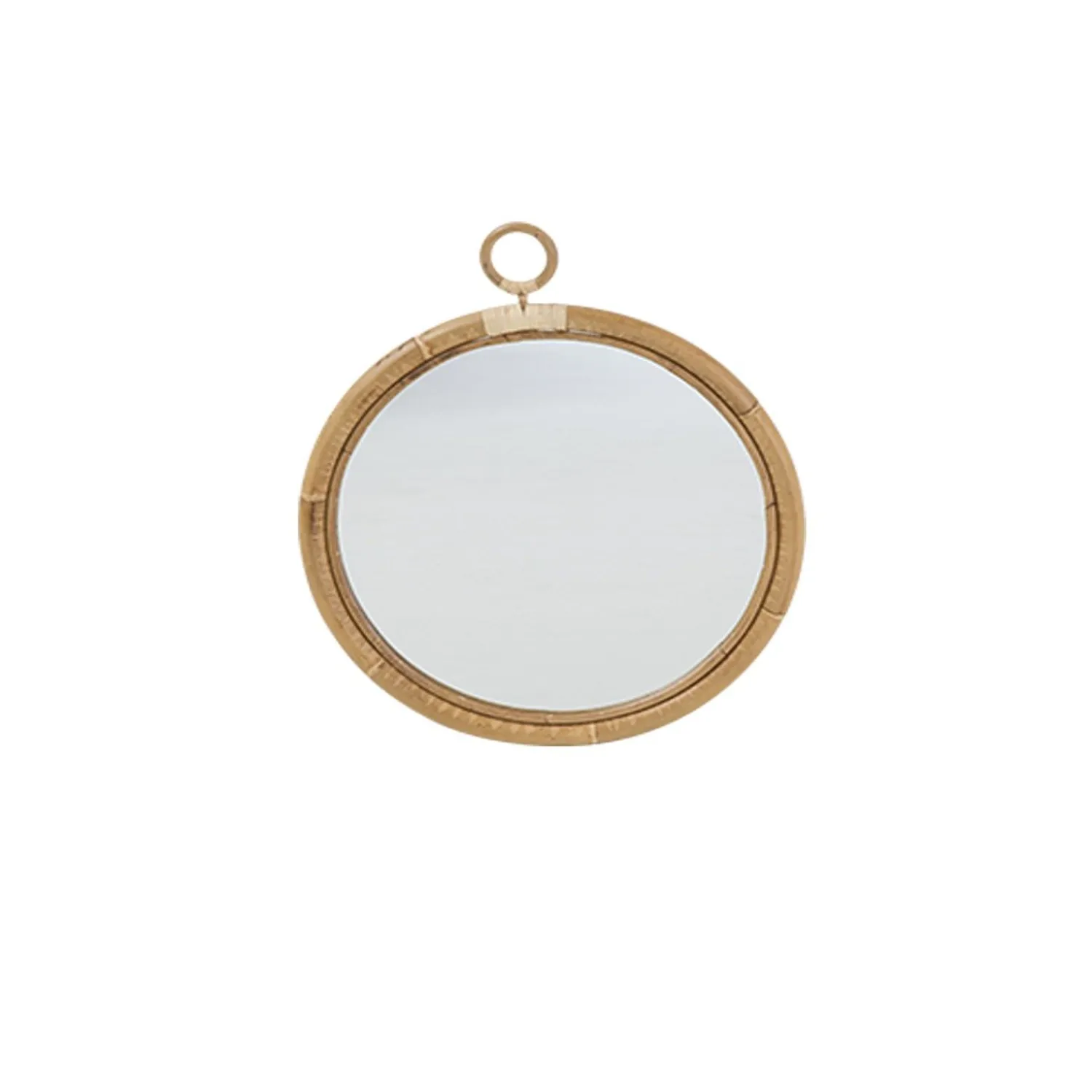 Sika design - Ella Spejl - rattan - small - Ø 40 cm^ Outlet