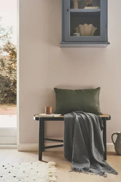 - Plaid - Arequipa - Mørkegrå - 130x200 cm^Silkeborg Uldspinderi Discount