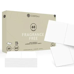 - Cosmeau - Vaskemiddel/Servietter - Parfumefri - 60 vask*SKOSH Clearance