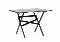 - Havebord - Vallø Lamel 60 - Sort - 60x60 cm^Skovshoved Møbelfabrik Sale