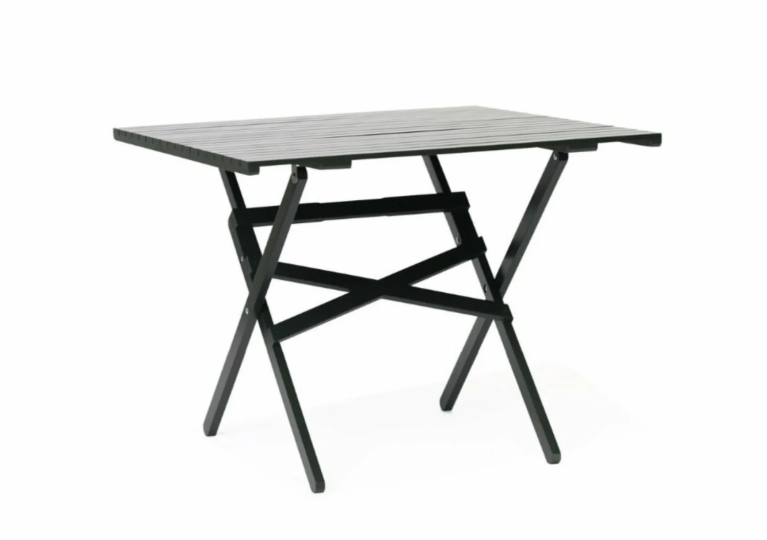 - Havebord - Vallø Lamel 70 - Sort - 70x70 cm^Skovshoved Møbelfabrik Best