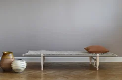 - Madras til savbriksen - natur, hør*Skovshoved Møbelfabrik Discount