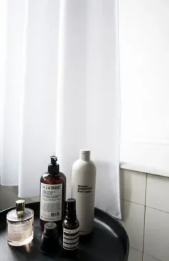 Skriver Collection - Badeforhæng - Orlando - Hvid - 145x200 cm^ Best