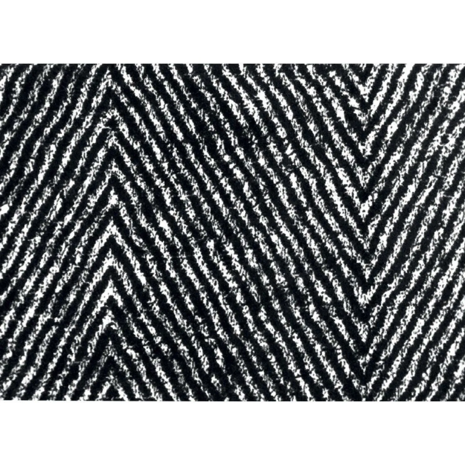 - Måtte - TrendMat Delux - Herringbone - sort - 150x200 cm^Skriver Collection New