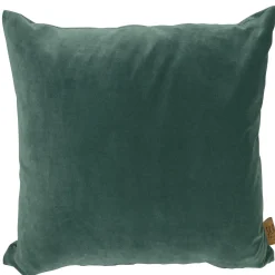- Pude - City Velvet - mørkegrøn - 65x65 cm*Skriver Collection