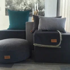 - Pude - Hotmadi - blå - 45x45 cm*Skriver Collection Outlet