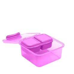 - Lunch Cube - Madkasse med 2 snackbokse - 1,15 l -^Smash Clearance