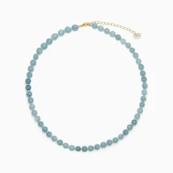 Soï - Aquamarin - Krystal halskæde - mod^ Discount