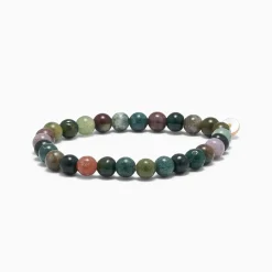 Soï - Indian Agate - Krystal armbånd - styrke - 6mm^