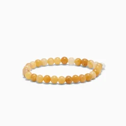Soï - Orange Aventurin - Krystal armbånd - glæde - 6 MM^ Best