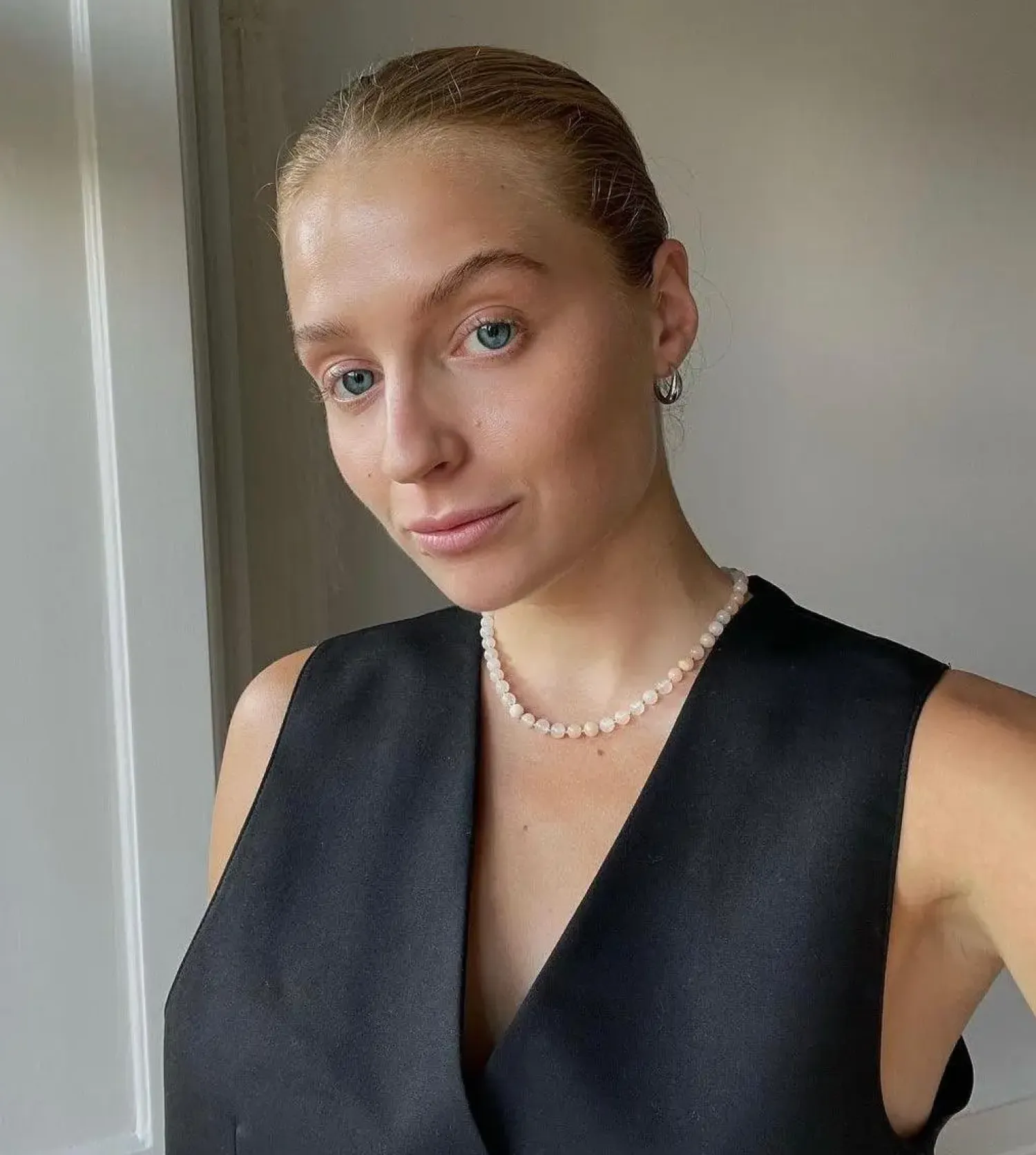 Soï - Rosa Jade - Krystal halskæde* Best