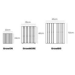 - Plantekasse - GrowMORE - Mørk Eg*Squarely Copenhagen Online