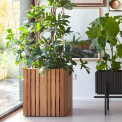 - Plantekasse - GrowBIG - Mørk Eg^Squarely Copenhagen Hot