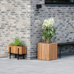 - Plantekasse - GrowBIG - Mørk Eg^Squarely Copenhagen Hot