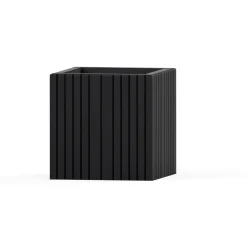 - Plantekasse - Unfold SQUARE - Sort - 60 x 60 x 56 cm^Squarely Copenhagen New