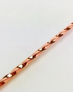 - BAR SKE MED TWISTED HÅNDTAG COPPER*Steel Function Outlet