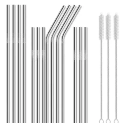 - DRIKKESUGERØRSSÆT 17 DELE*Steel Function