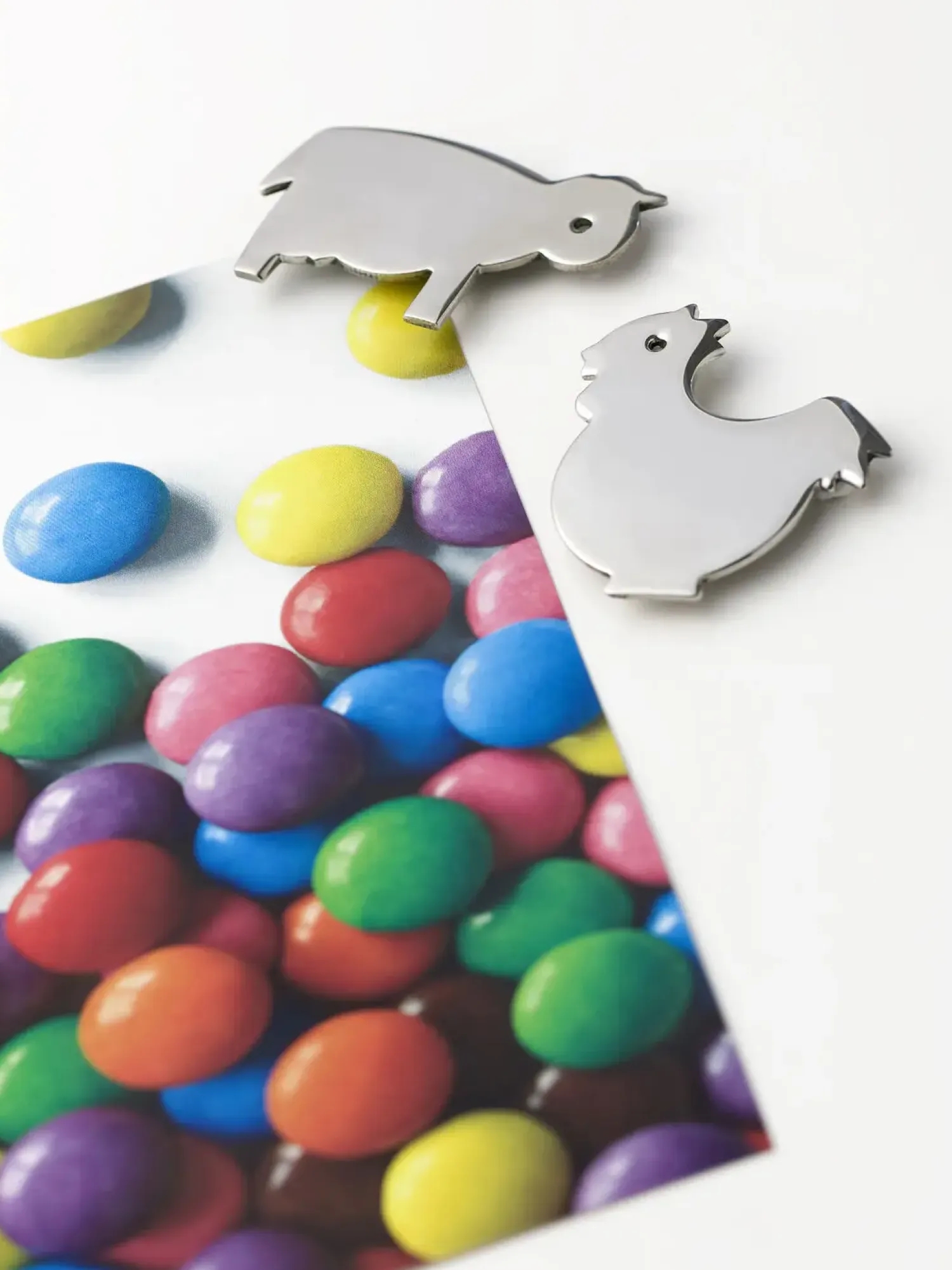 - FIGUR MAGNETER RUSTFRI 2-PAK*Steel Function Outlet