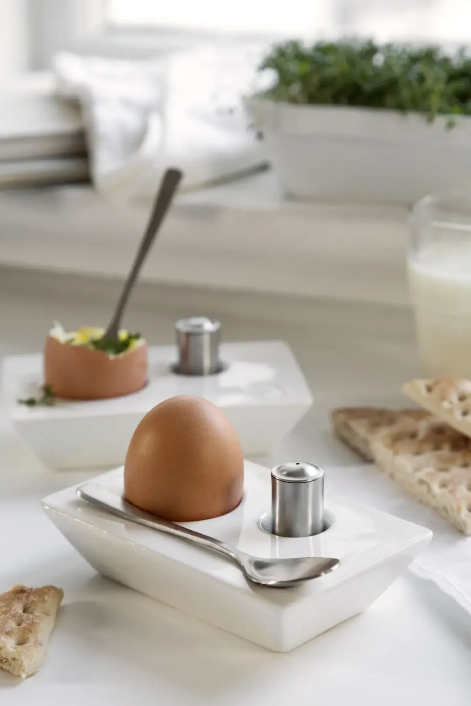 - INTENSE ÆGGEBÆGER - 2 SÆT*Steel Function Sale