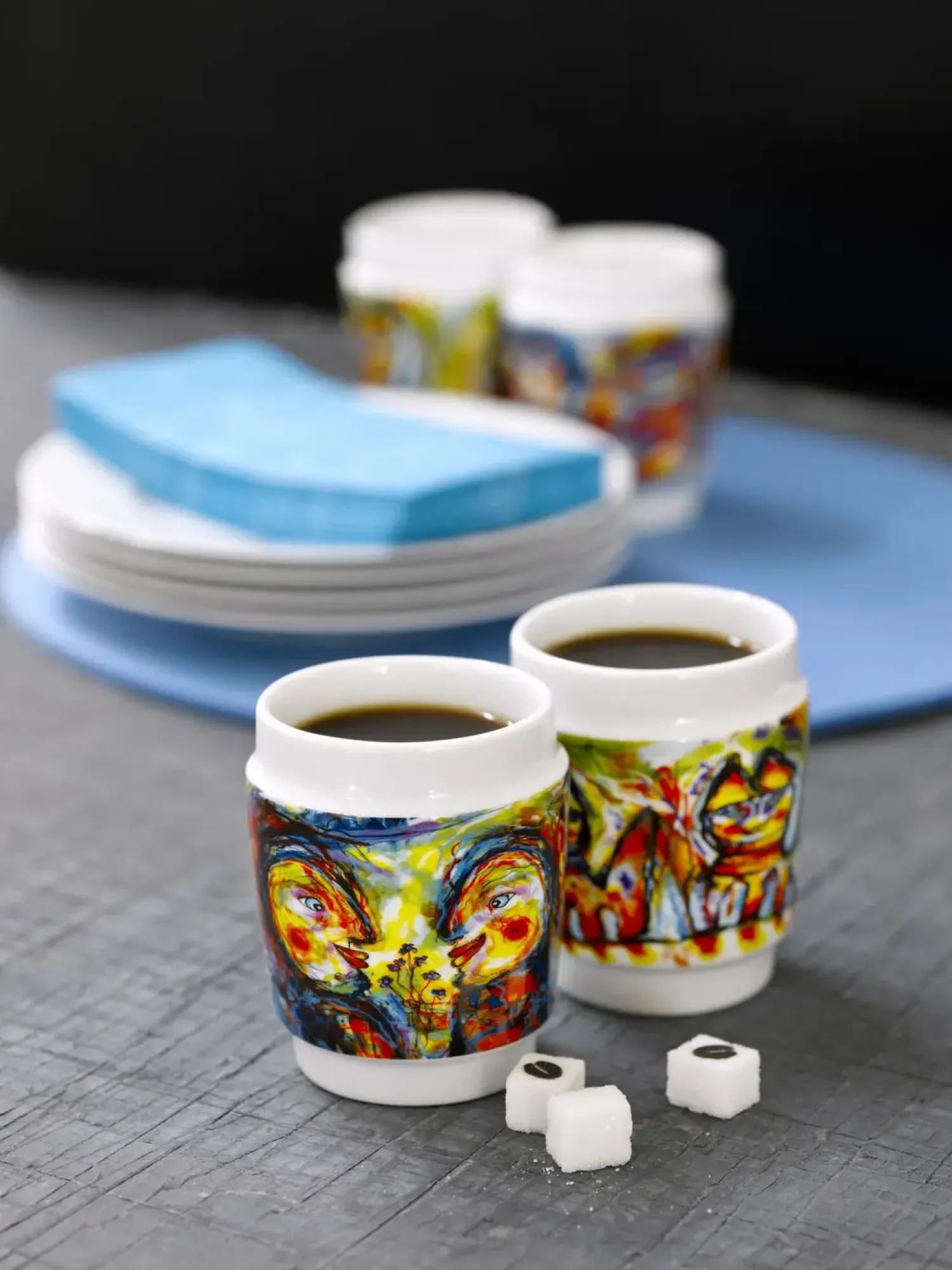 - KUNSTKOPPER HAPPY FOX PORCELÆN*Steel Function Discount