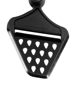 - OSTEHØVL SORT MED HULLER^Steel Function