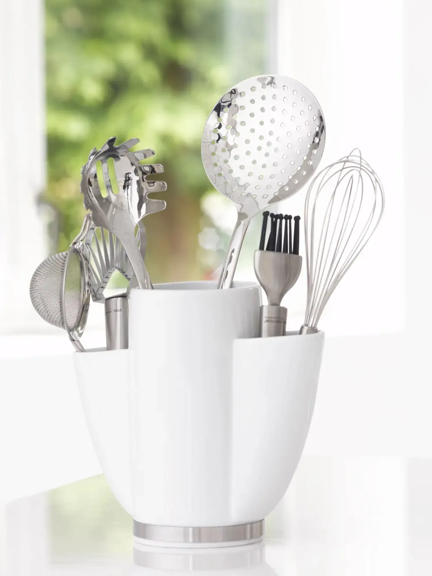 - REDSKABSHOLDER PORCELÆN 3-RUM^Steel Function Outlet