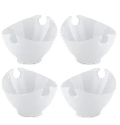 - SKÅL HVID 4 STK^Steel Function Outlet