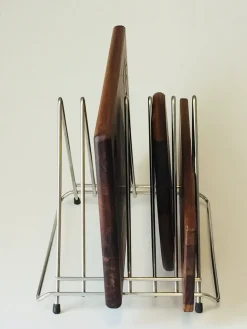 - SKÆREBRÆTSHOLDER TIL 6 STK^Steel Function New