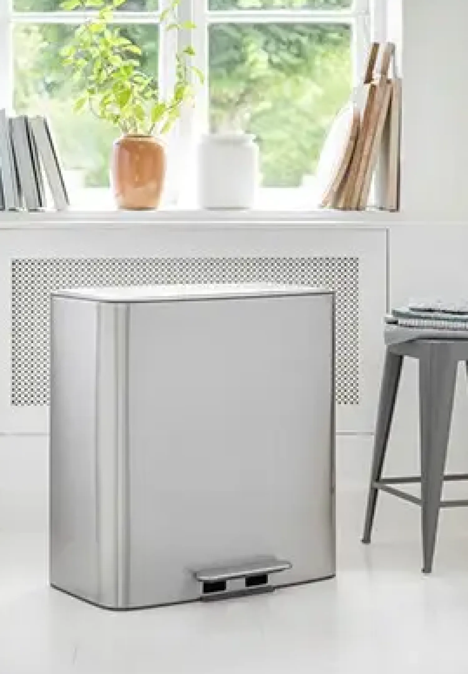 - Sorteringsspand med fodpedal - 30L*Steel Function Hot