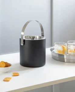 Steel-Function - Isspand med låg - Mat Sort - 2L*Steel Function Outlet