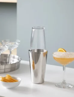 Steel-Function - Shaker m. glas - Boston - 700 ml^Steel Function Sale