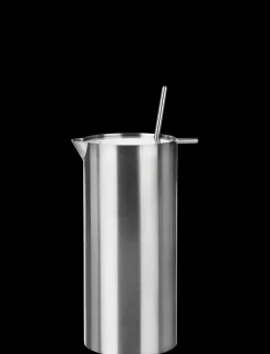 - Arne Jacobsen martini mixer med mixer ske 1 l. steel*Stelton New