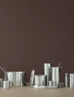 - Arne Jacobsen salt-/peber sæt steel*Stelton Best