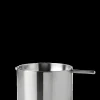 - Arne Jacobsen vippeaskebæger H 8 cm steel^Stelton