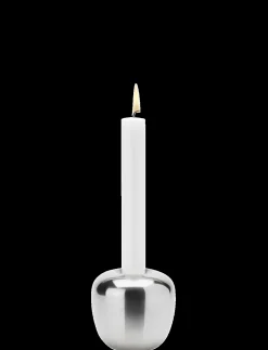 - Ora lysestage H 8 cm steel^Stelton Discount