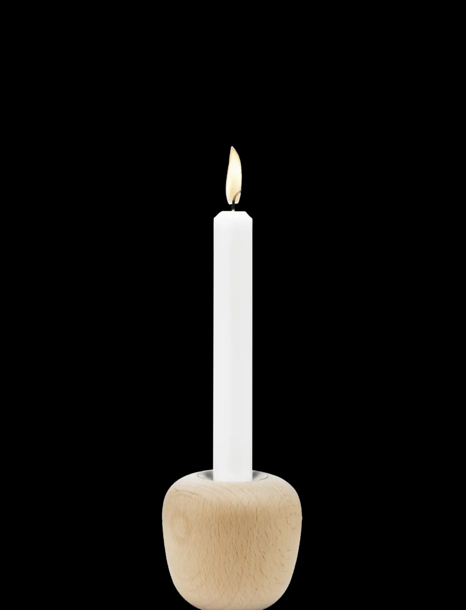 - Ora lysestage H 8 cm beech wood^Stelton Discount