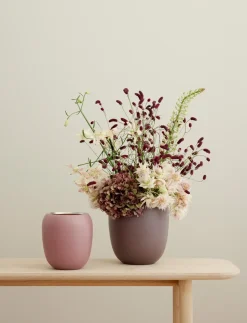 - Ora vase H 17.9 cm dusty rose*Stelton Hot