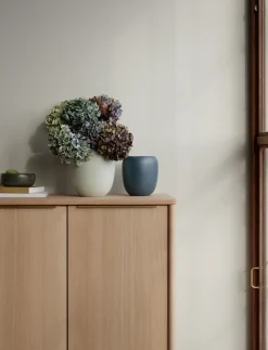 - Ora vase H 21.6 cm dark powder*Stelton Discount