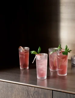 - Pilastro long drink glas 0.3 l. 4 Stk clear^Stelton Online