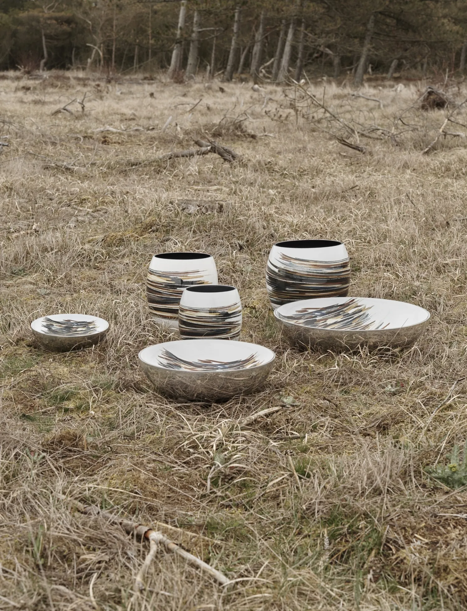 - Stockholm skål Ø 40 cm lignum*Stelton New