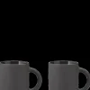 - Theo krus 0.35 l. 2 Stk black*Stelton Hot