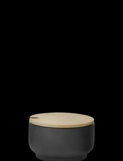 - Theo sukkerskål 0,1 Liter, Sort^Stelton Outlet