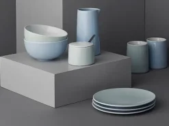 tallerken - Emma tallerken i blå (sæt med 2 stk)^Stelton New